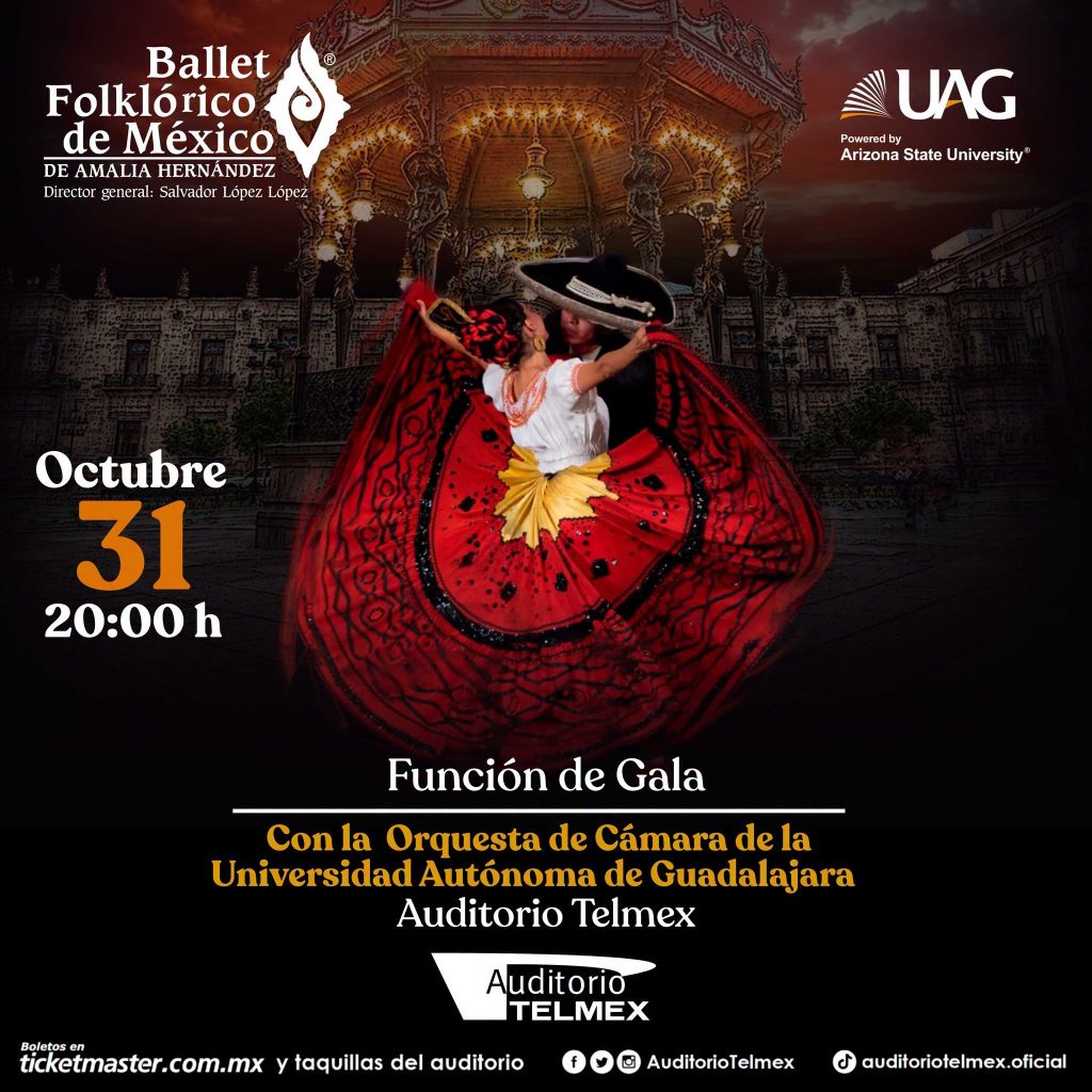 balle folclórico amalia hernández guadalajara 2026