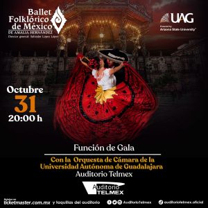 balle folclórico amalia hernández guadalajara 2026