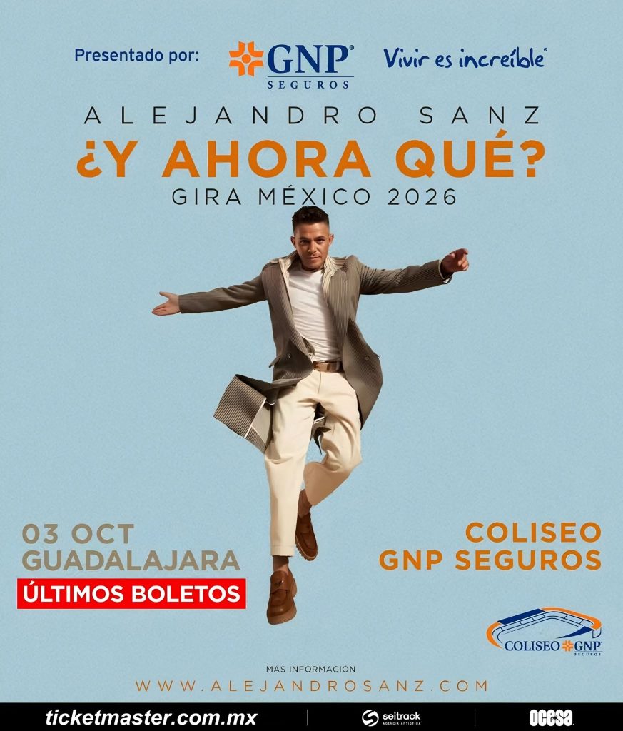 concierto alejandro sanz zapopan