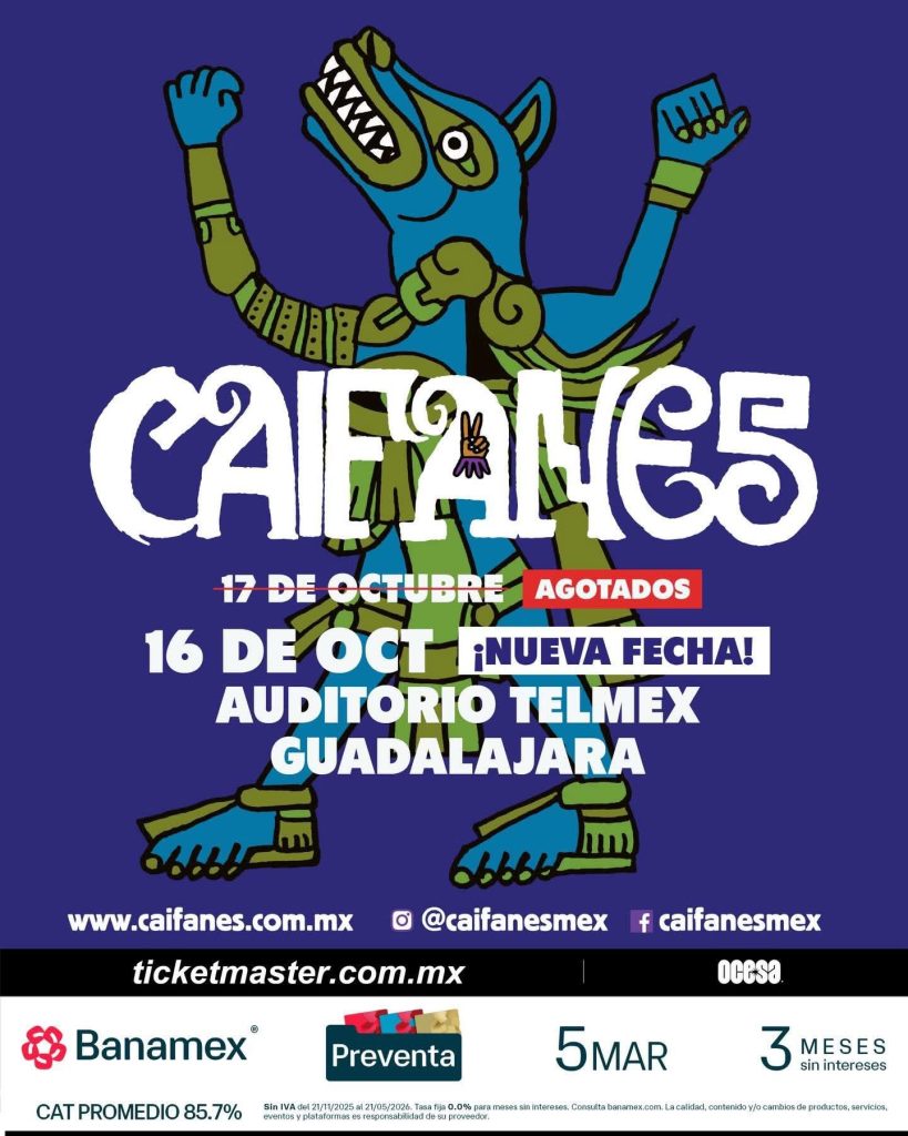 conciertos de caifanes en guadalajara 2026
