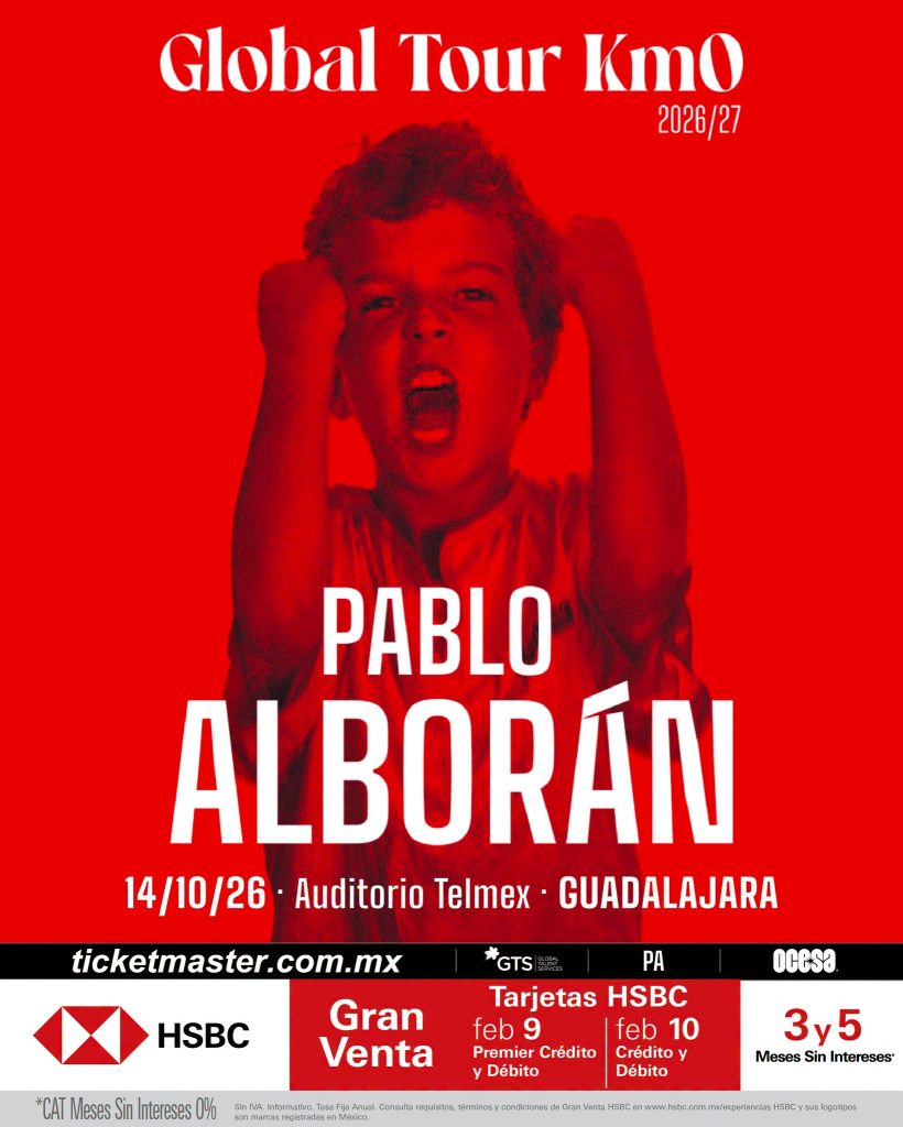 pablo alborán zapopan 2026
